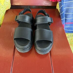 Dr. Martens Black Sandals